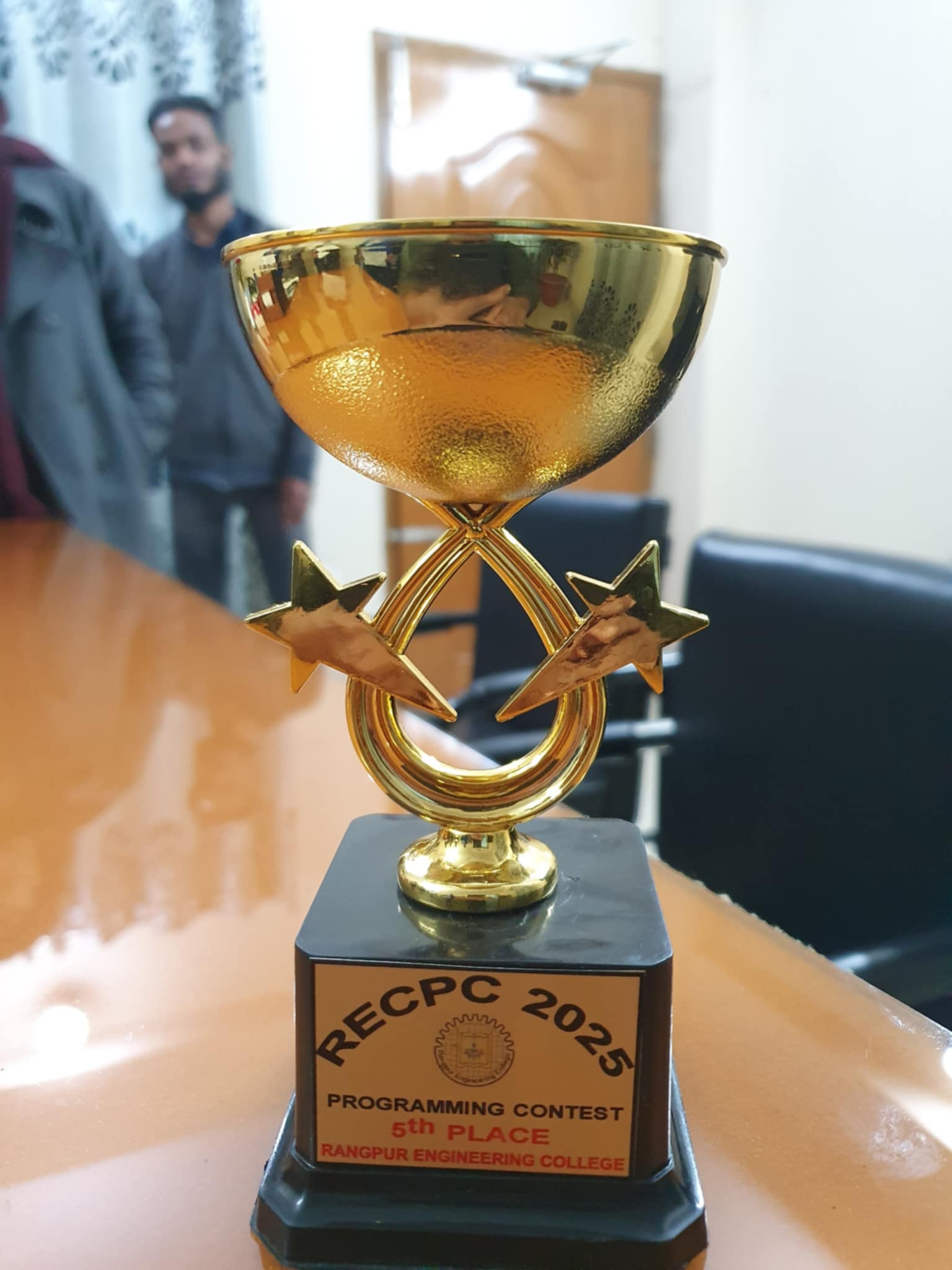 Teesta University participated in the programming competition organized by Rangpur Engineering College and secured 5th place
